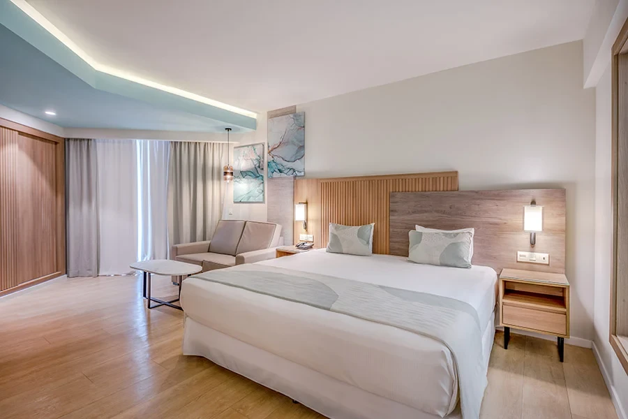 King room interior at Hotel Riu Palace Antillas