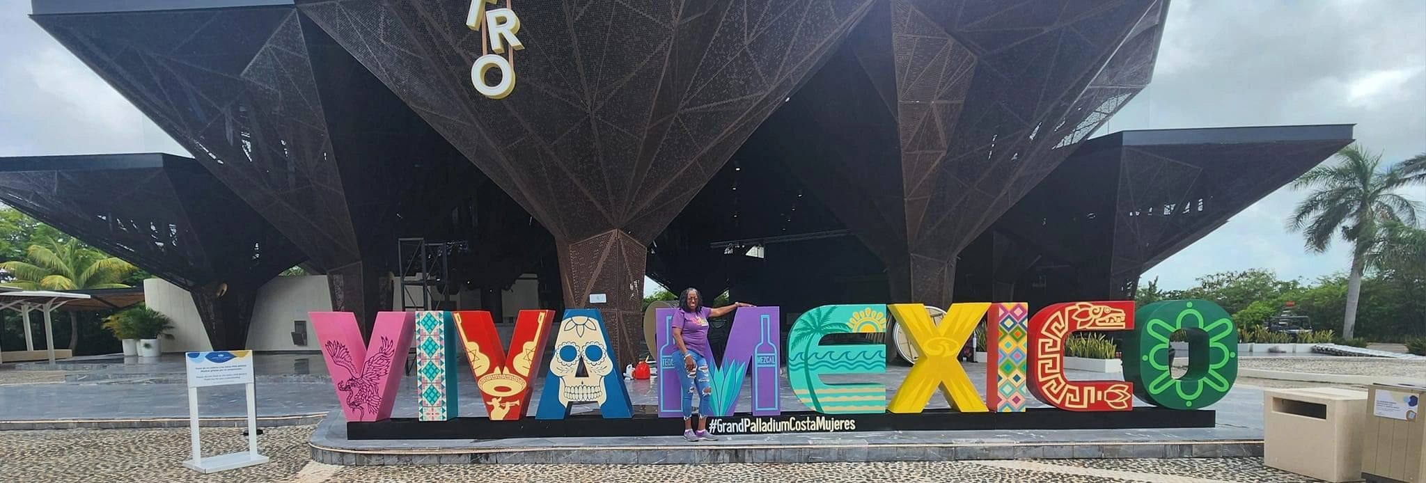 Mexico resort landmark